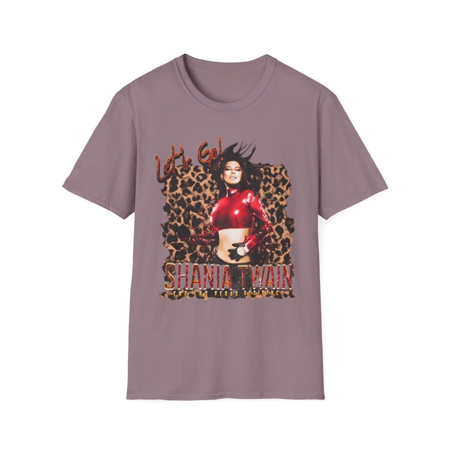 ST Scoop Leopard Unisex Softstyle T-Shirt