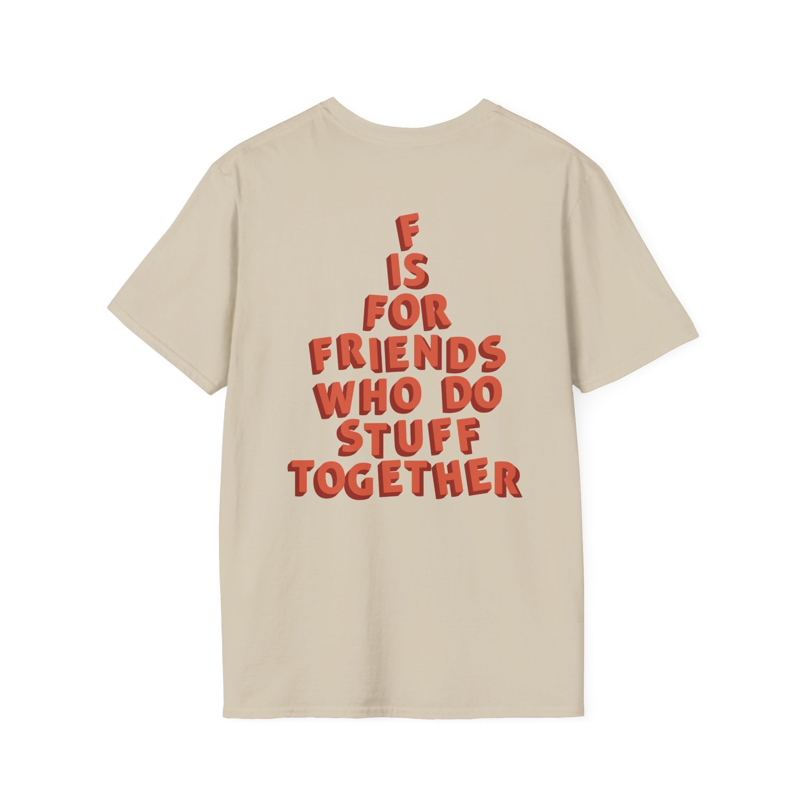 Spongebob Do Stuff Together Unisex Softstyle T-Shirt