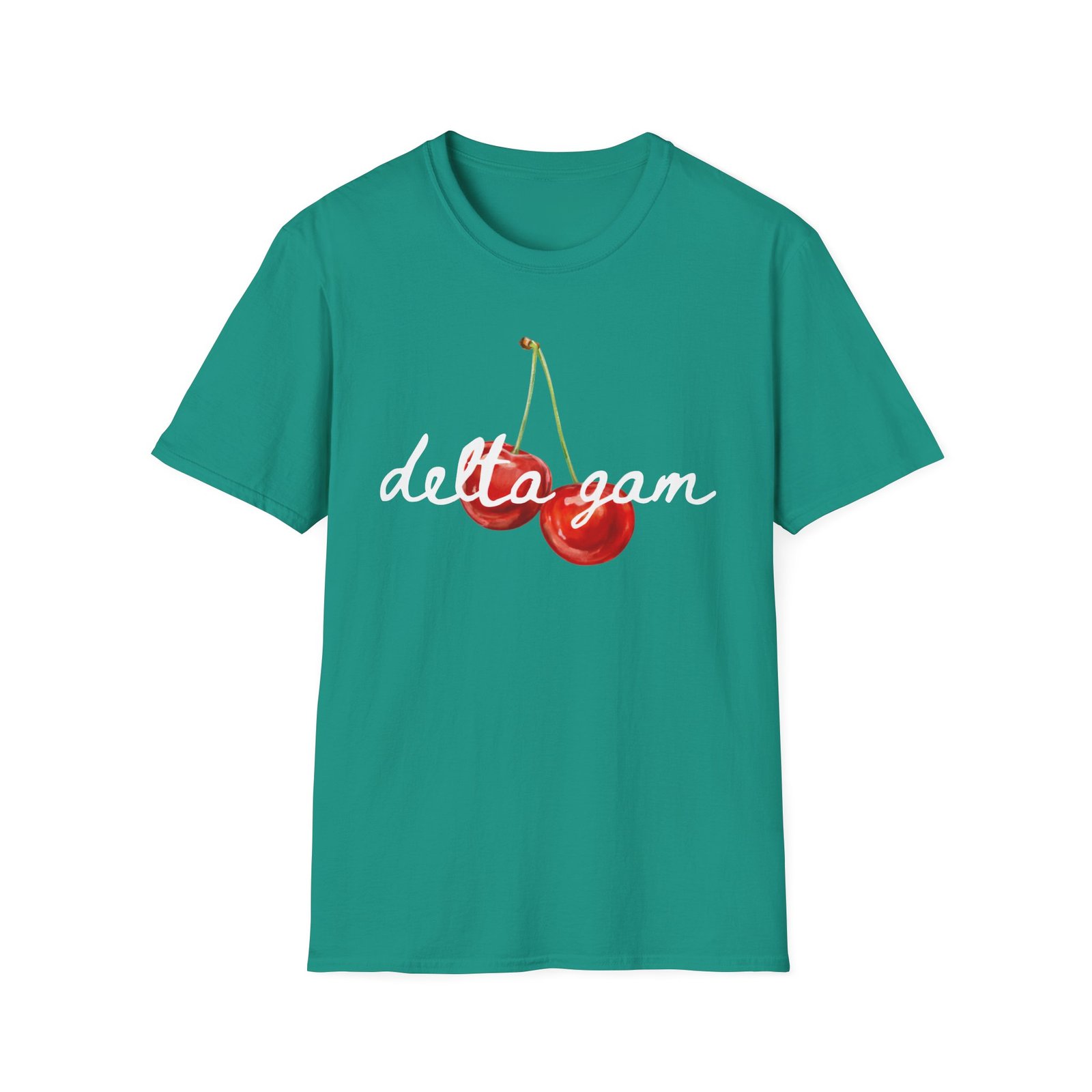 Delta Gamma Cherry Unisex Softstyle T-Shirt
