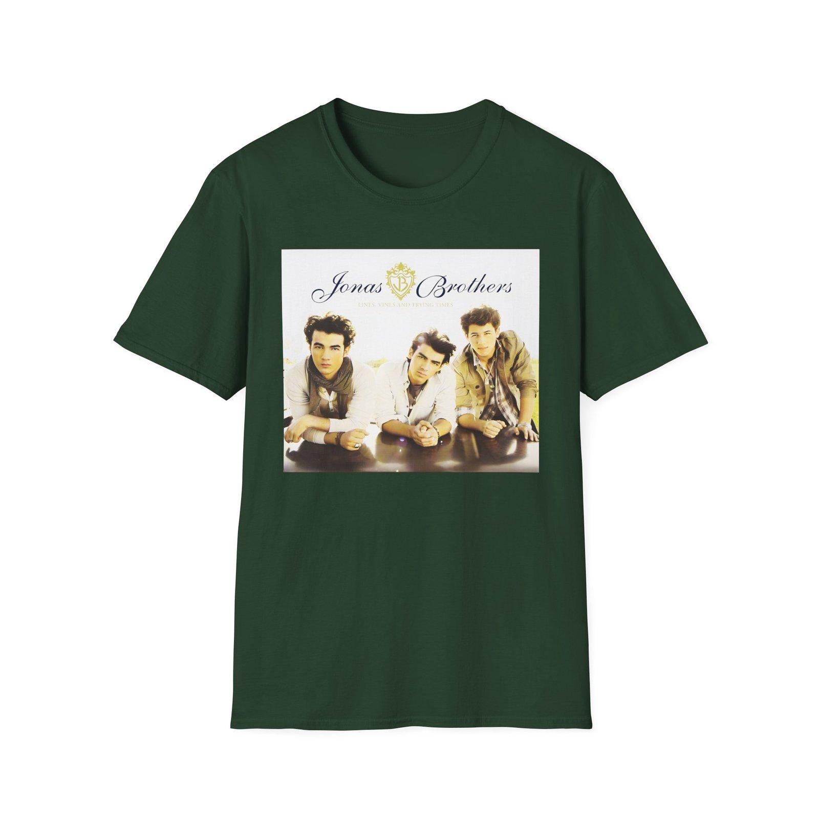Jonas Brothers Lines Vines & Trying Times Unisex Softstyle T-Shirt