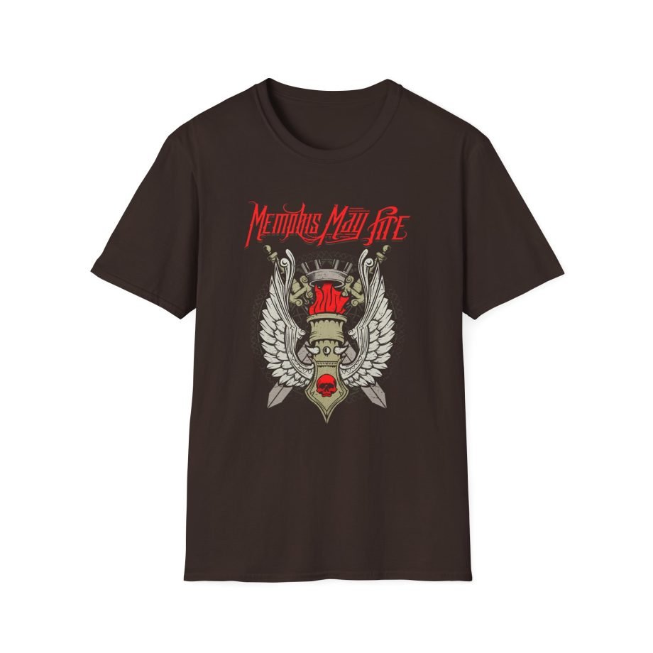 Memphis May Fire Roman Crest Unisex Softstyle T-Shirt