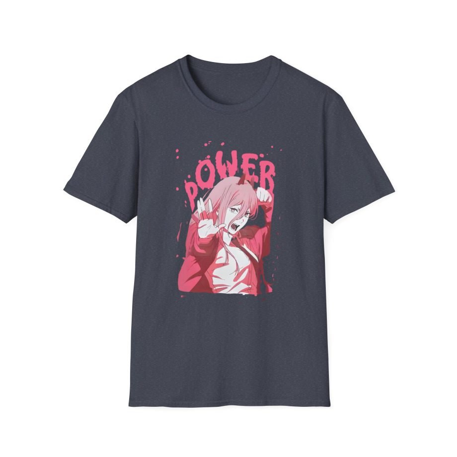 Chainsaw Man Power Splatter Unisex Softstyle T-Shirt