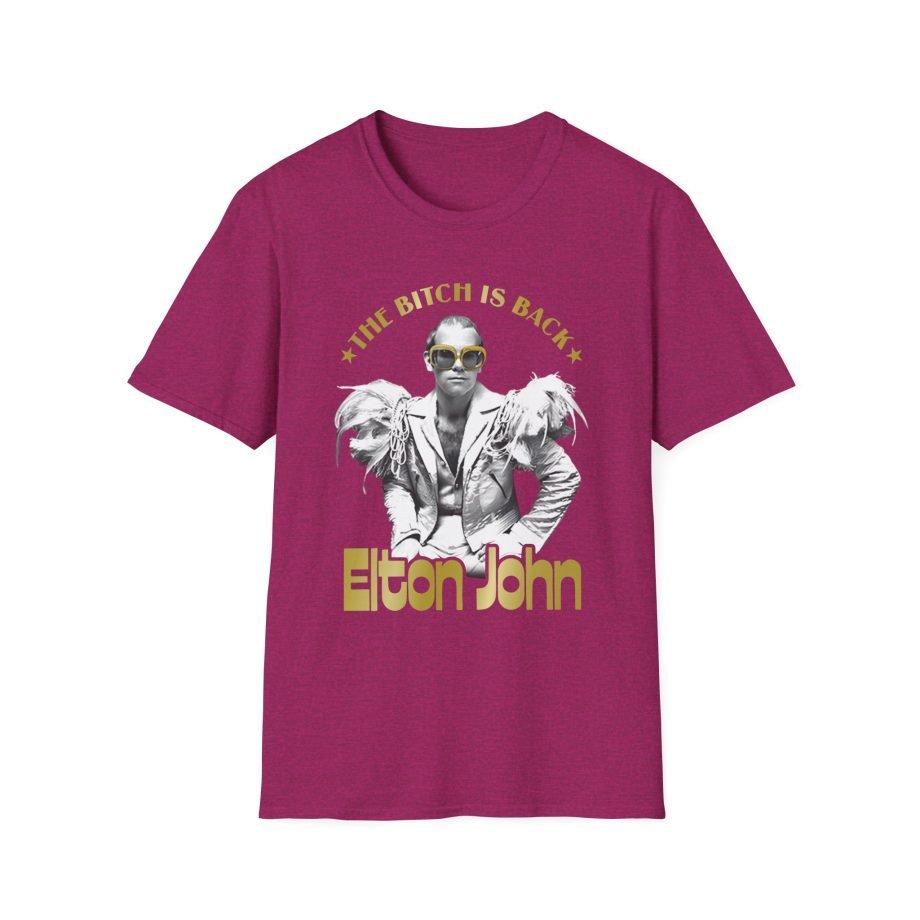 EJF Bitch is Back Foil Unisex Softstyle T-Shirt