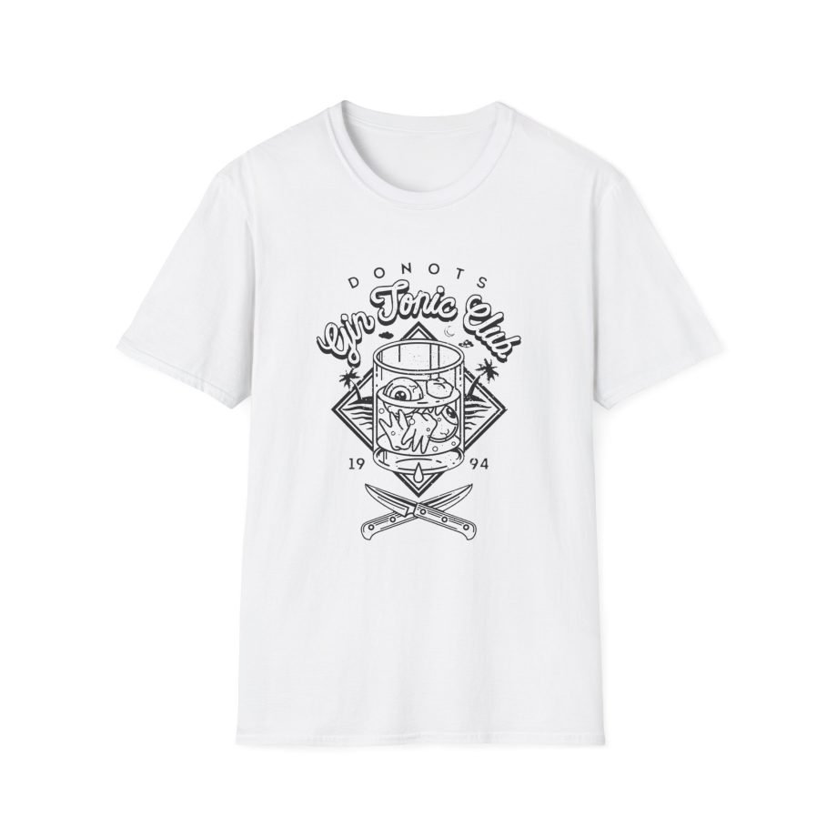 Donots Gin Tonic Club Unisex Softstyle T-Shirt