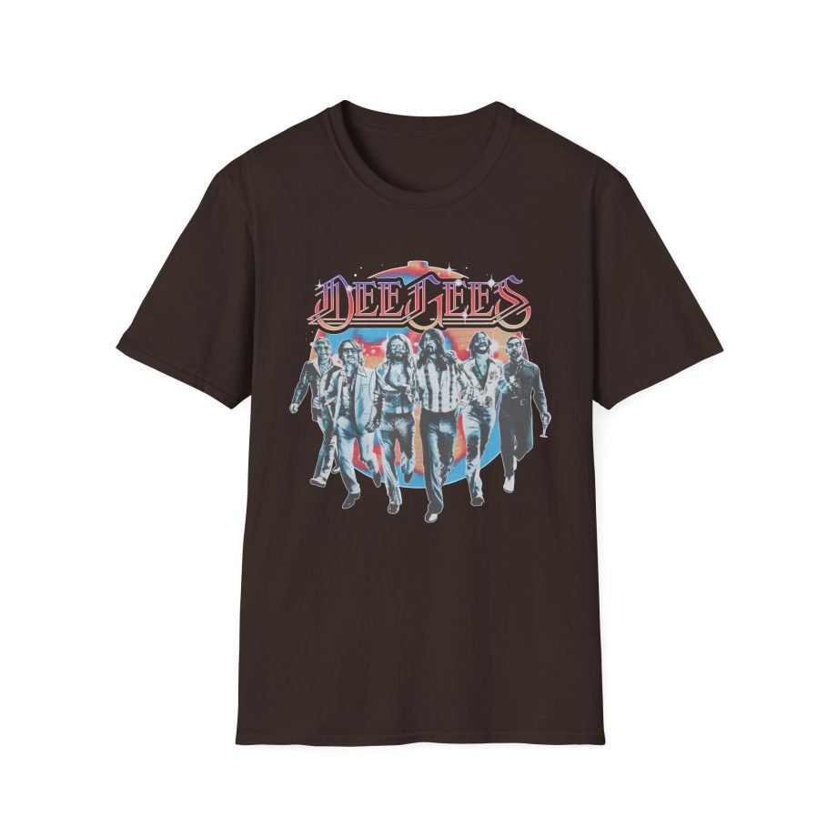 Foo Fighters Dee Gees Hail Satin Unisex Softstyle T-Shirt