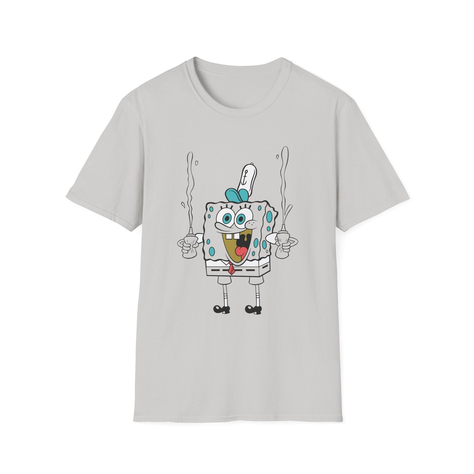 Spongebob Mustard Unisex Softstyle T-Shirt