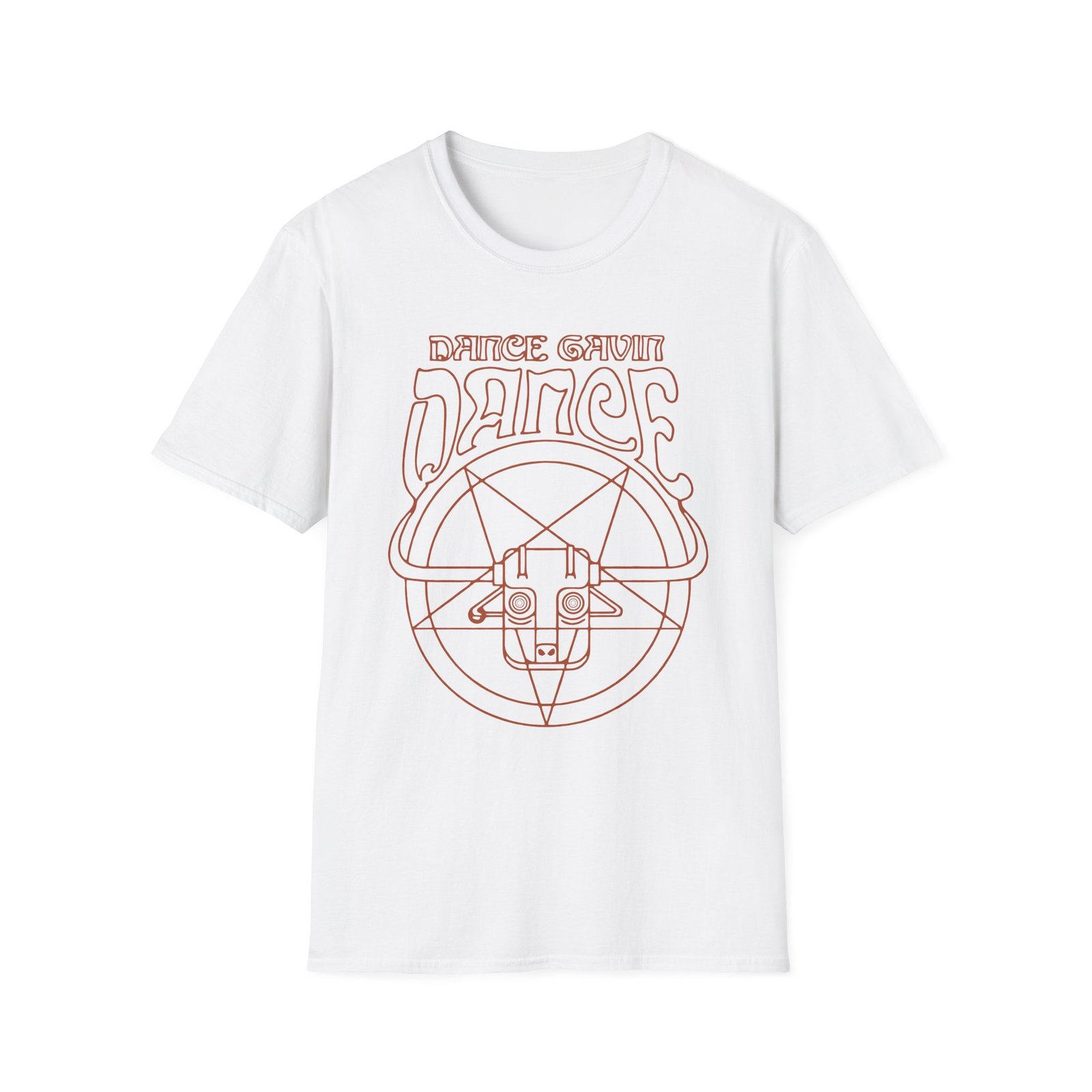 Dance Gavin Dance Pentagram Unisex Softstyle T-Shirt