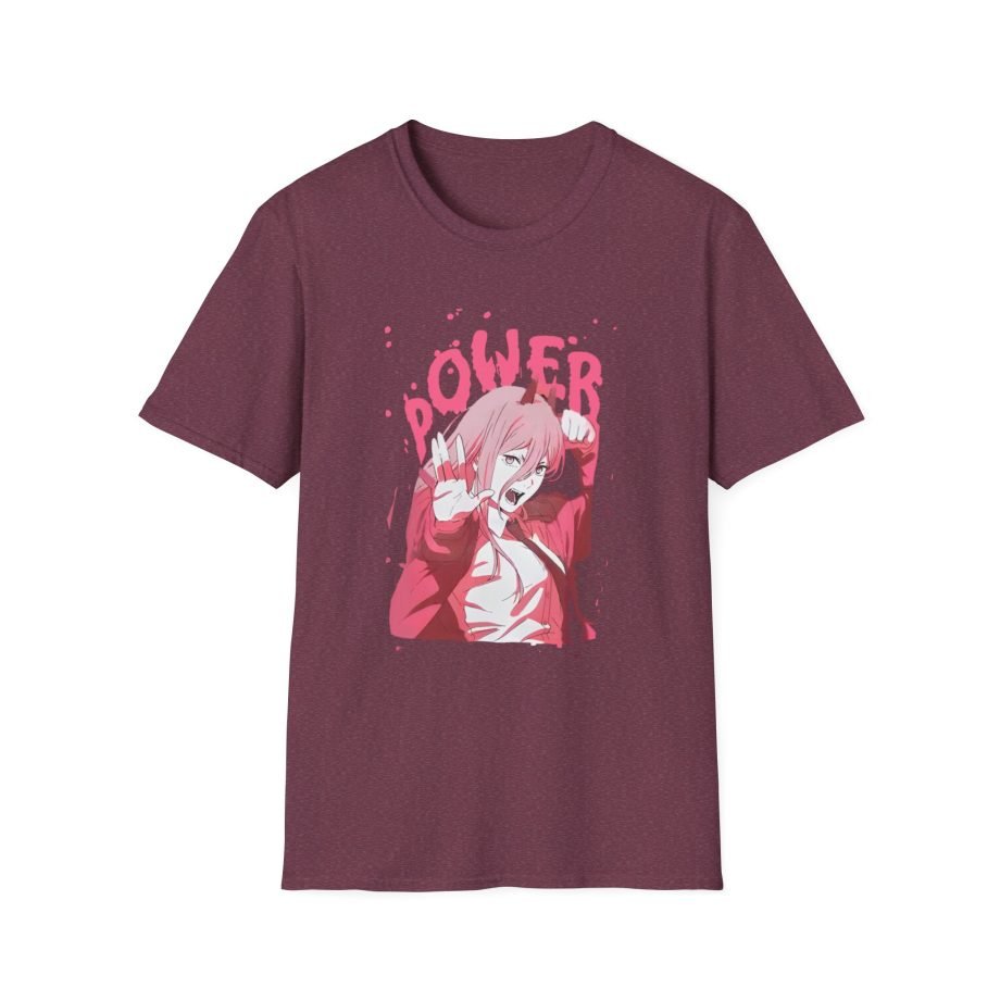 Chainsaw Man Power Splatter Unisex Softstyle T-Shirt