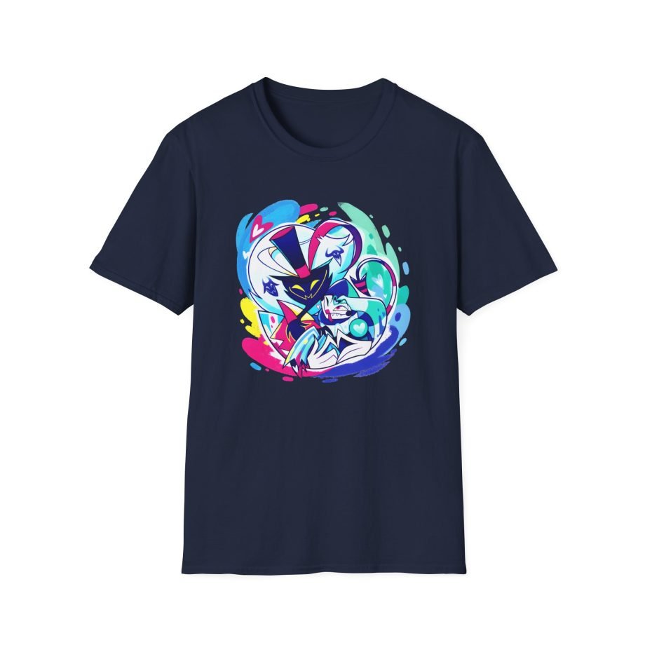 Helluva Boss Ozzie & Fizz Micro Ribbed Unisex Softstyle T-Shirt