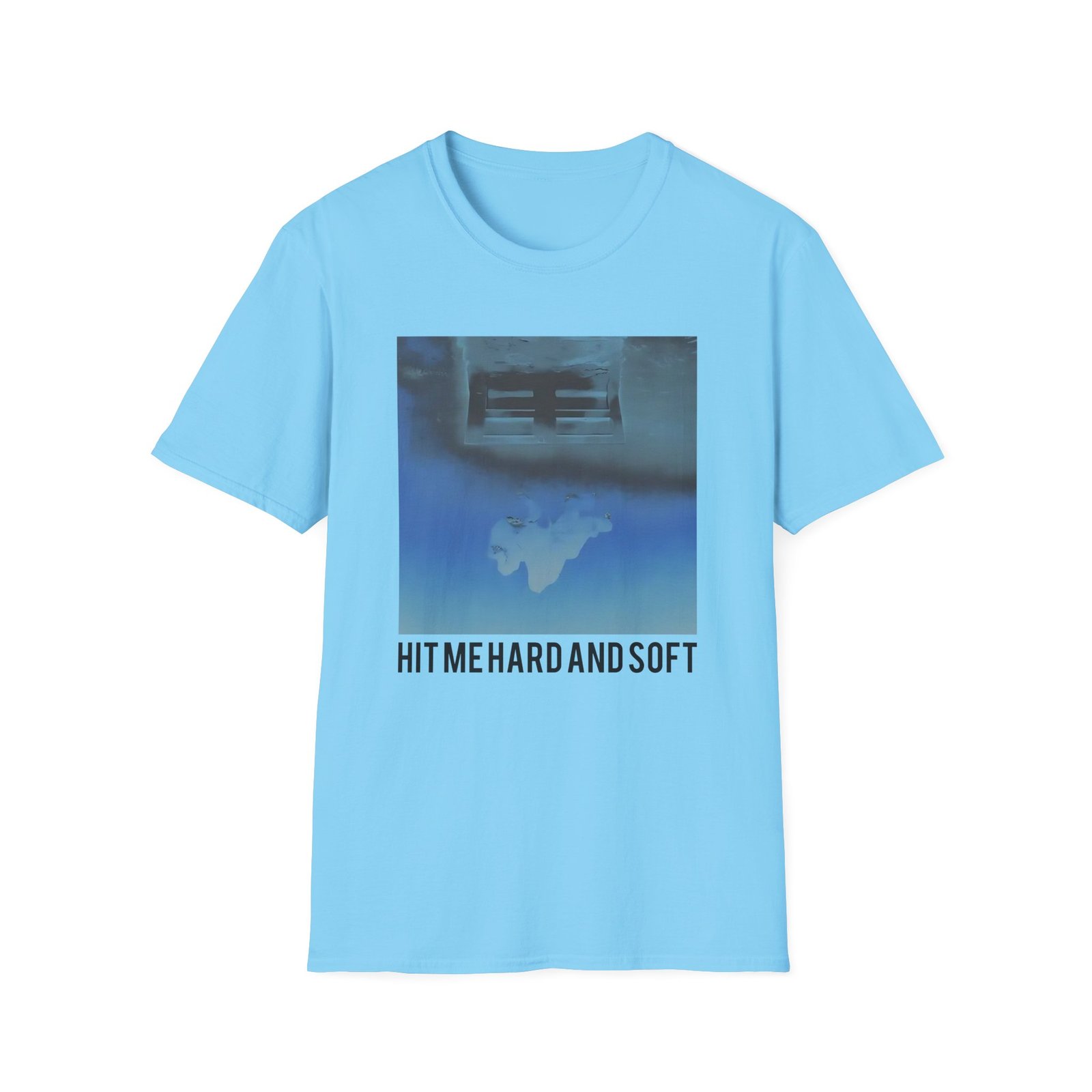 BE Hit Me Hard and Soft Cover Unisex Softstyle T-Shirt