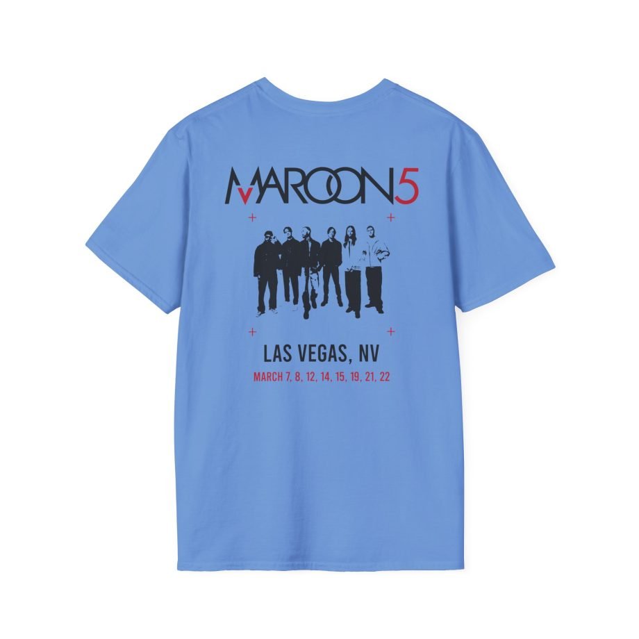 Adam Levine M5LV 2025 Flowers Unisex Softstyle T-Shirt