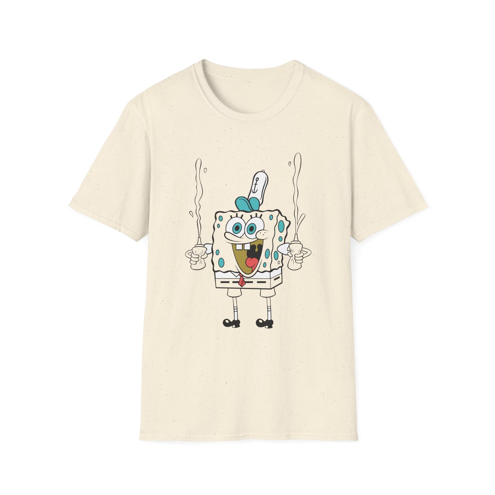 Spongebob Mustard Unisex Softstyle T-Shirt