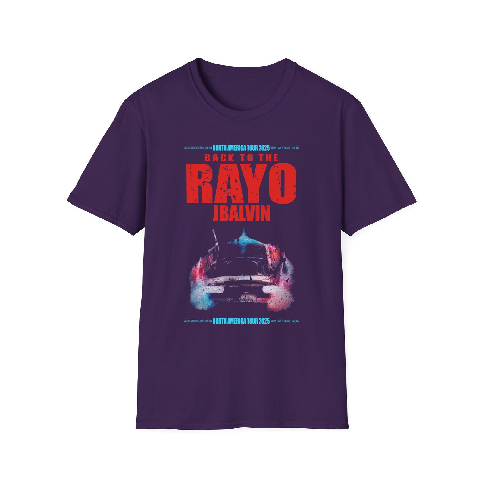 J Balvin Rayo Tour Unisex Softstyle T-Shirt