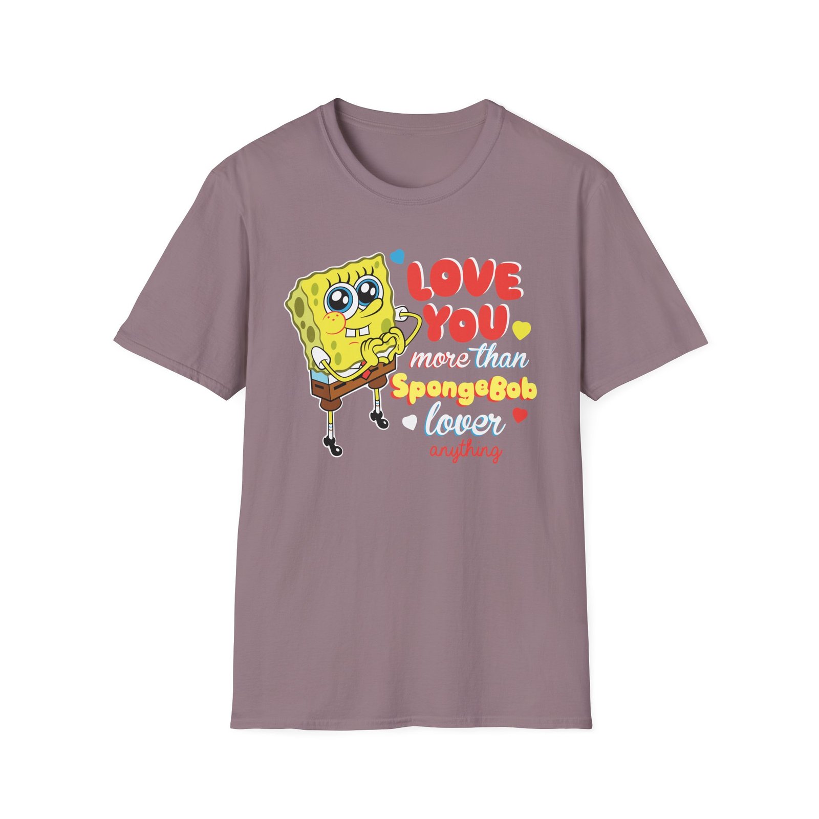 Spongebob Valentine's Day Unisex Softstyle T-Shirt