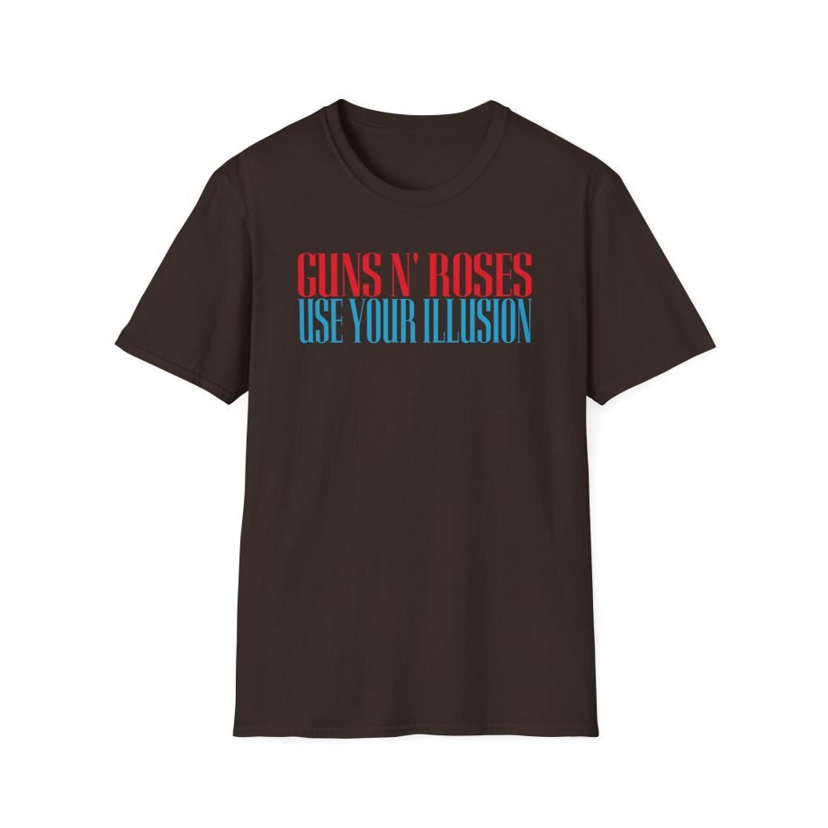 Guns N Roses Use Your Illusion Unisex Softstyle T-Shirt
