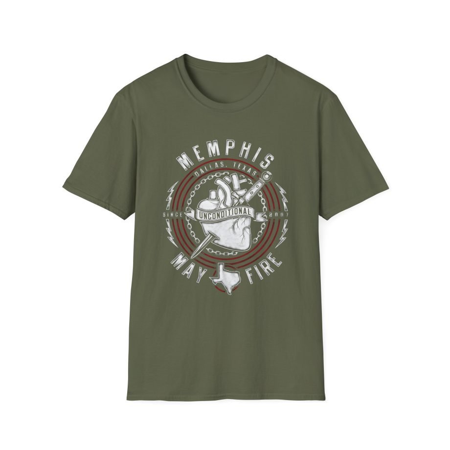 Memphis May Fire Pulse Unisex Softstyle T-Shirt