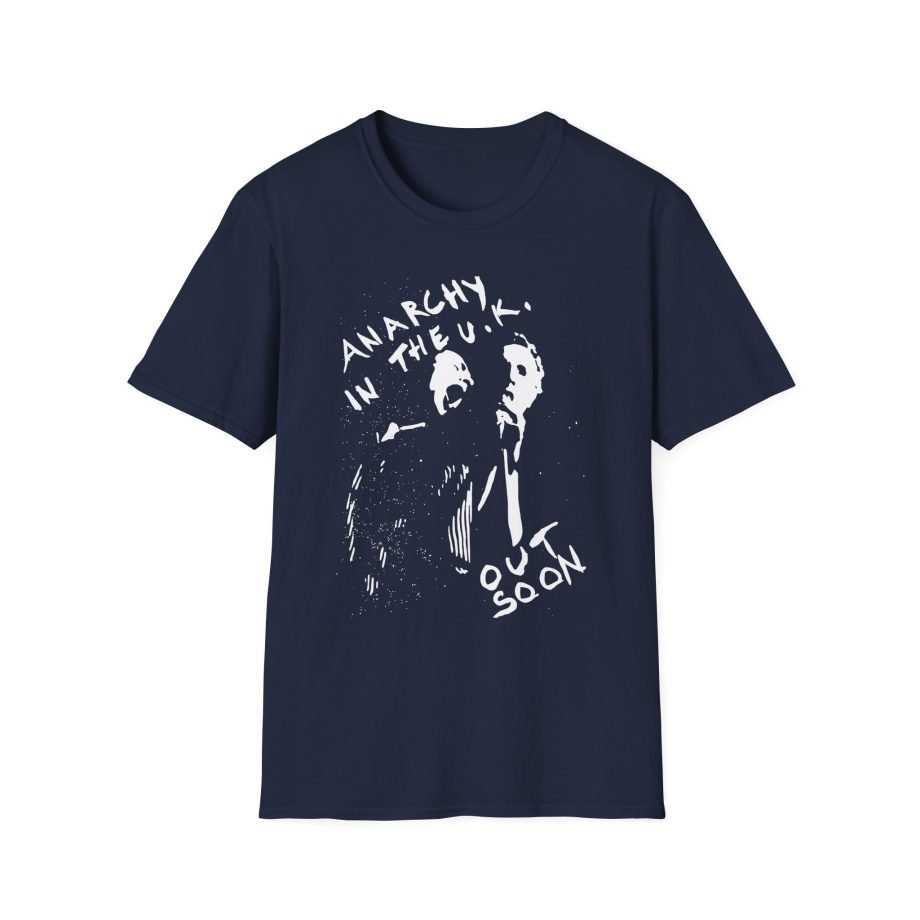SP Anarchy in the Uk Out Soon Unisex Softstyle T-Shirt