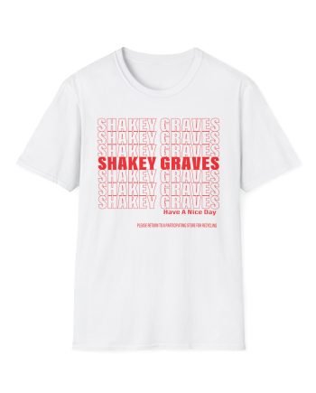 Shakey Graves Thank You Unisex Softstyle T-Shirt