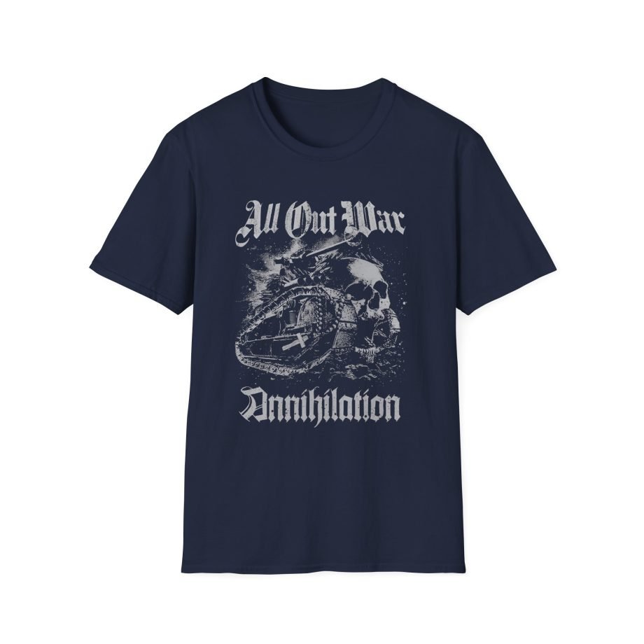 All Out War Annihilation Unisex Softstyle T-Shirt