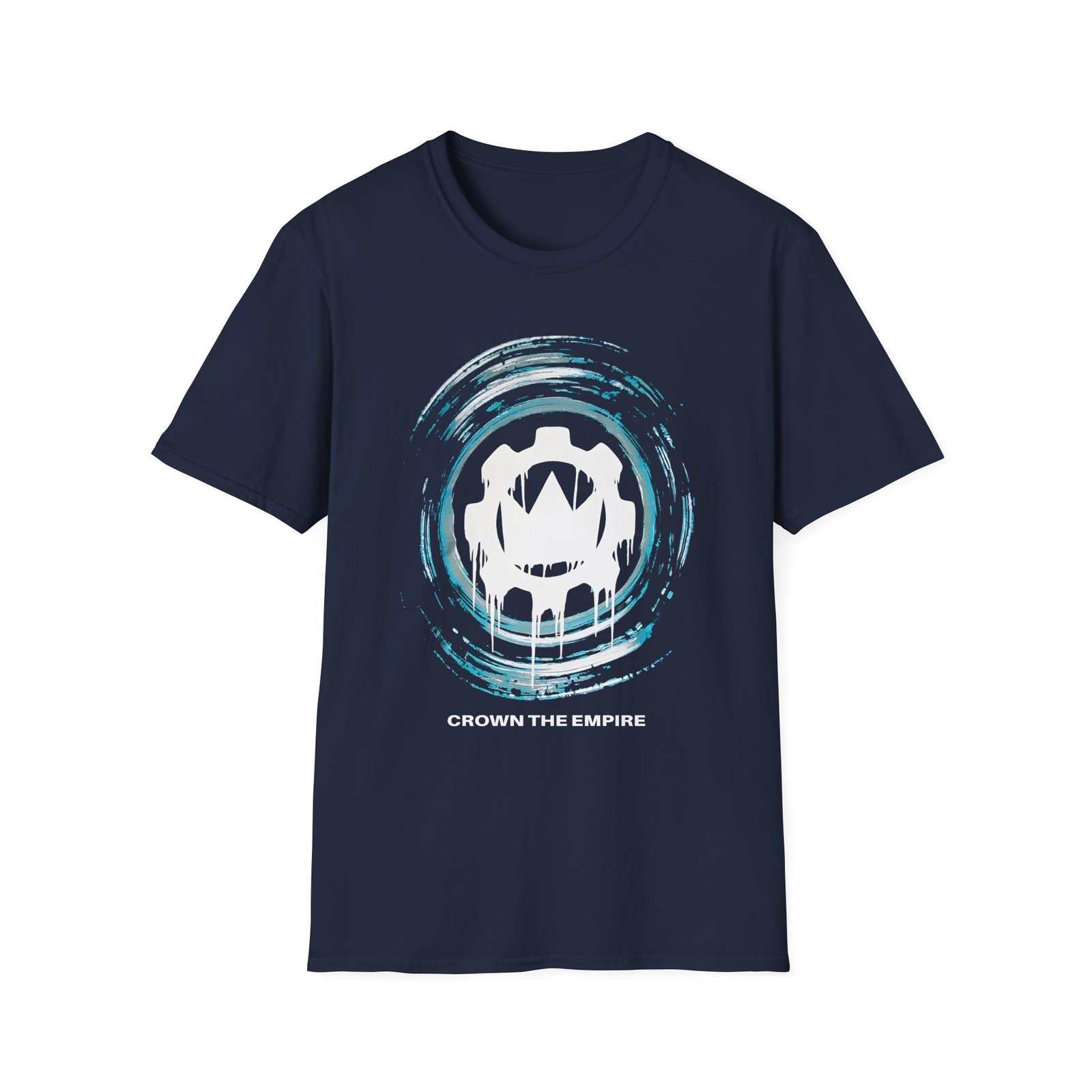 Crown the Empire Circular COG Unisex Softstyle T-Shirt