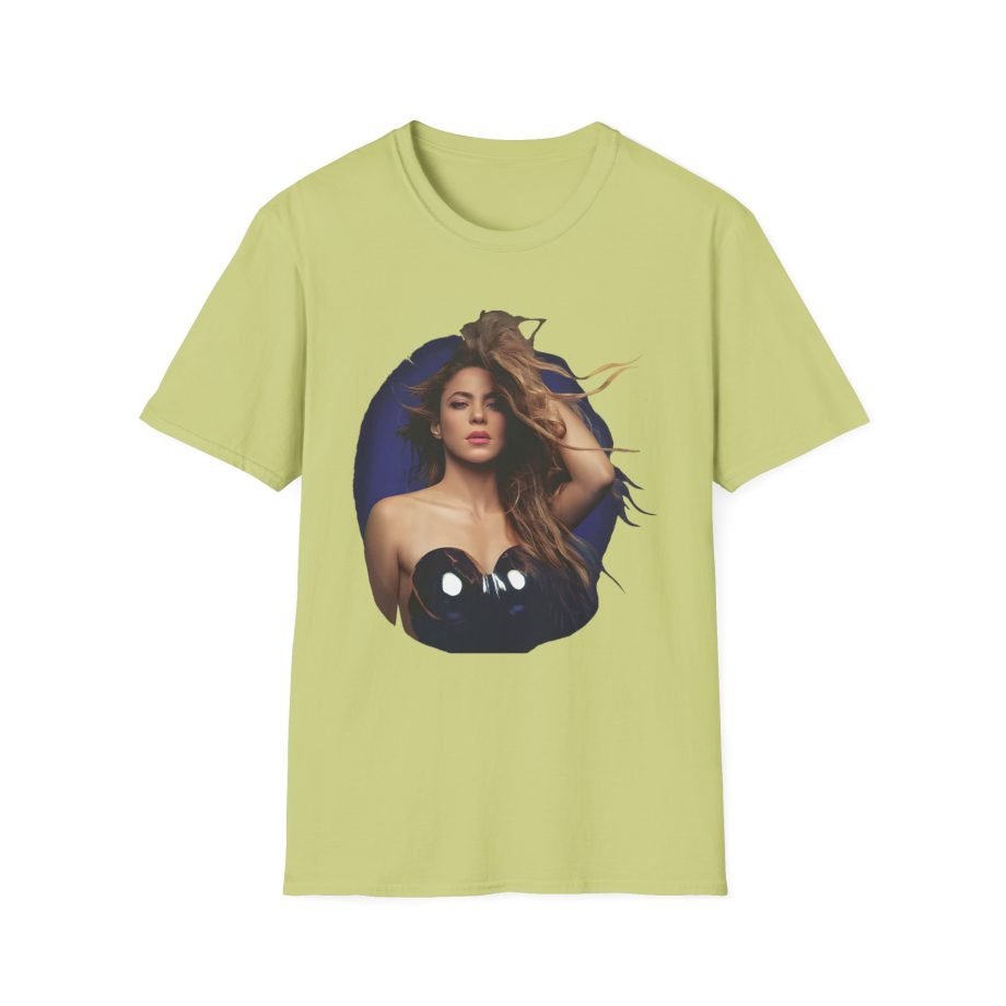 Shakira Sapphire Aura Unisex Softstyle T-Shirt