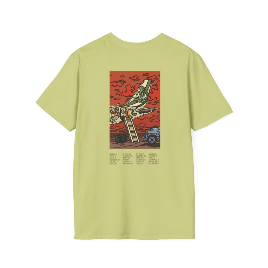 Lil Baby Iou Tour Flying Unisex Softstyle T-Shirt