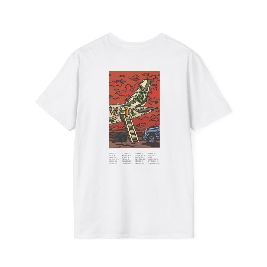 Lil Baby Iou Tour Flying Unisex Softstyle T-Shirt