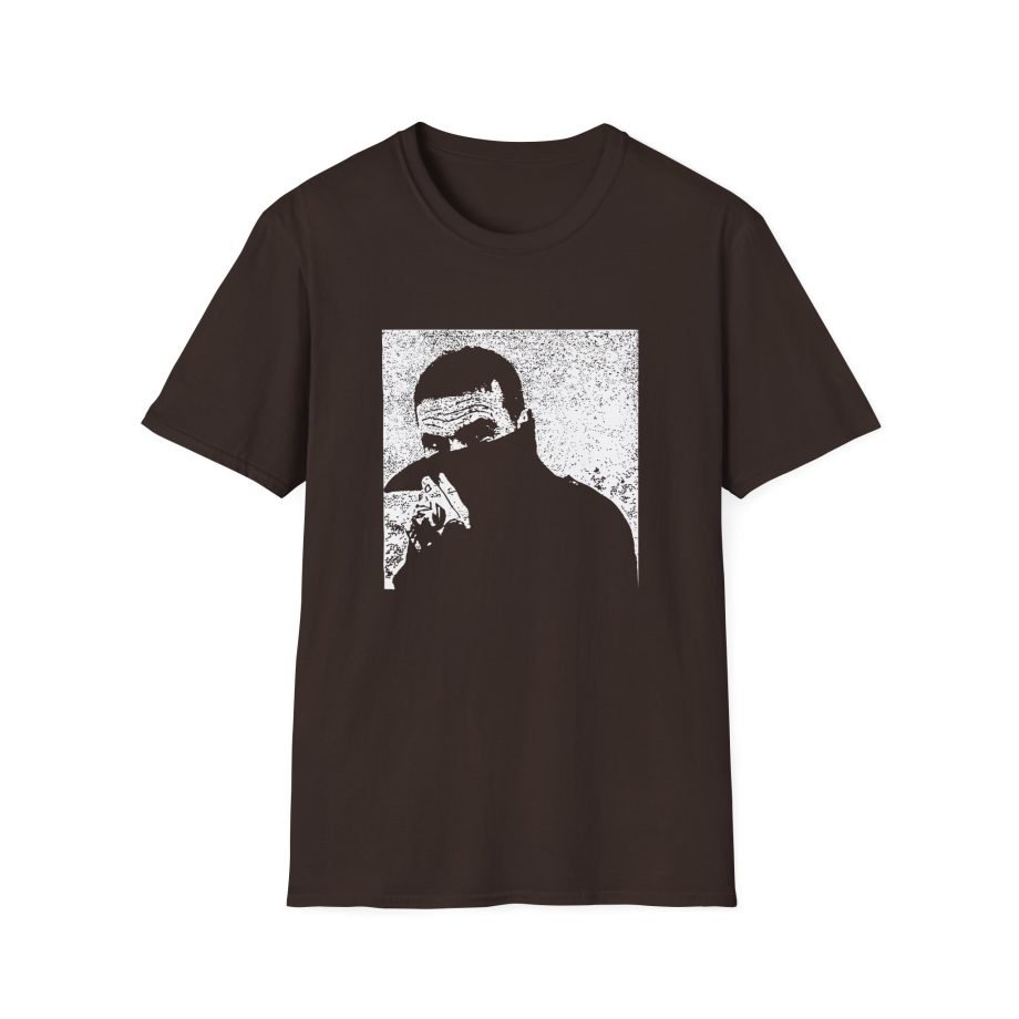 Night Sins Portrait in Silver Style Unisex Softstyle T-Shirt