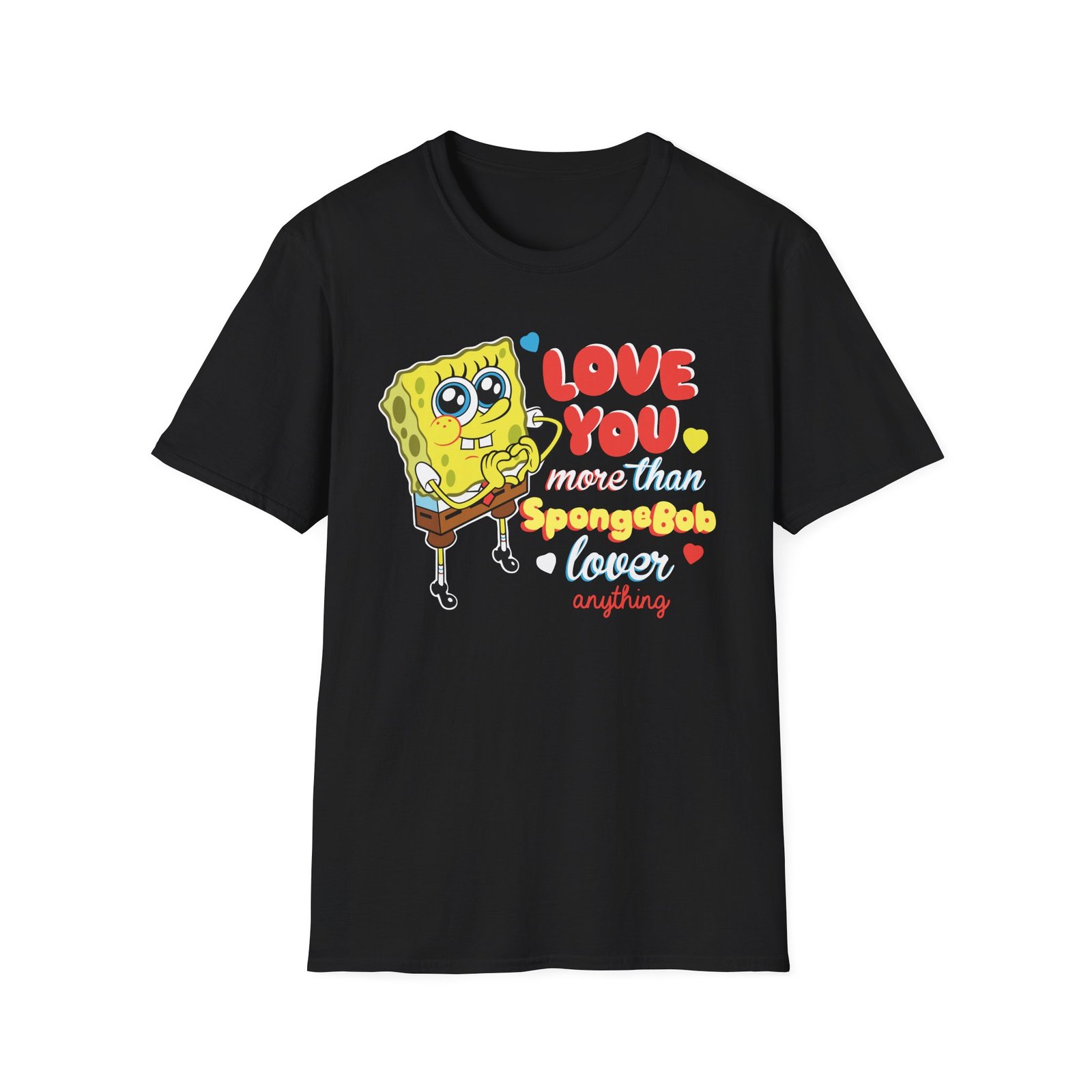 Spongebob Valentine's Day Unisex Softstyle T-Shirt
