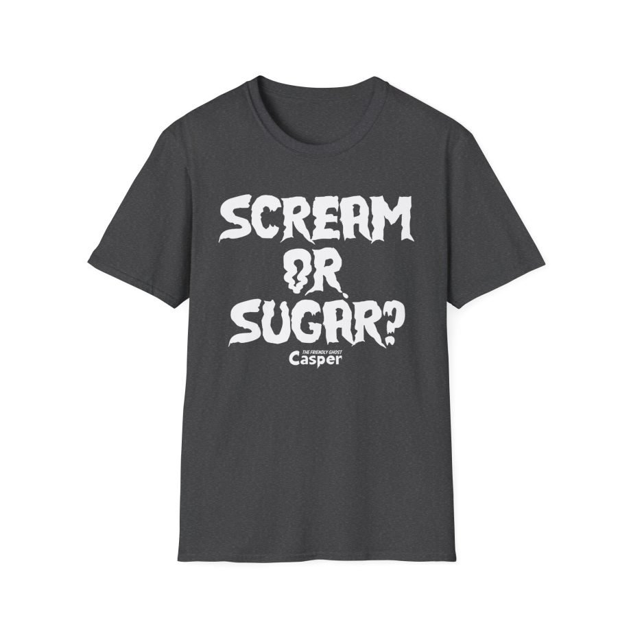 Casper the Friendly Ghost Scream or Sugar Unisex Softstyle T-Shirt