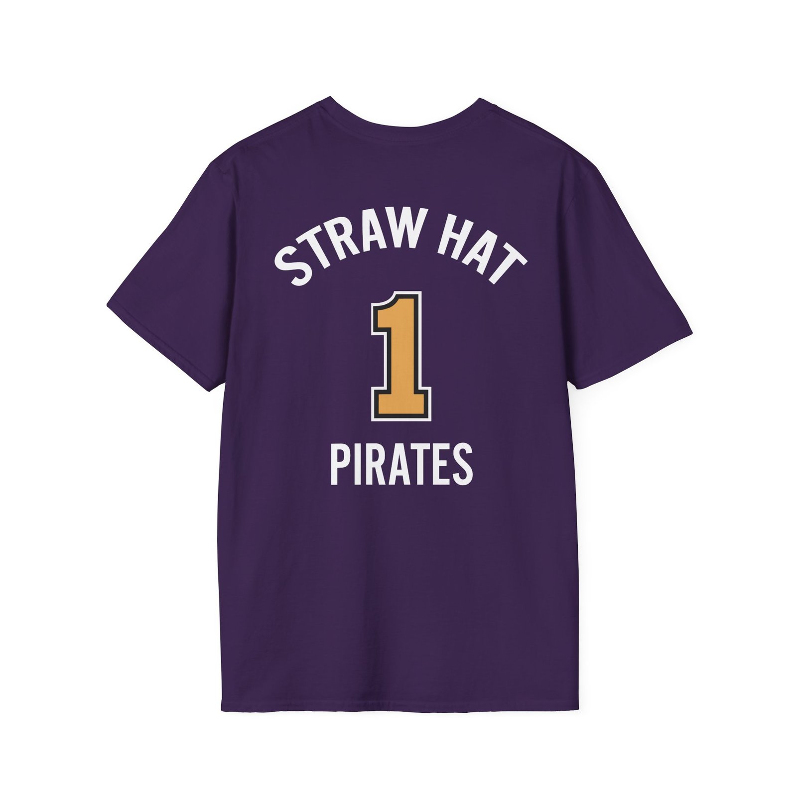 One Piece Straw Hat Pirates Unisex Softstyle T-Shirt
