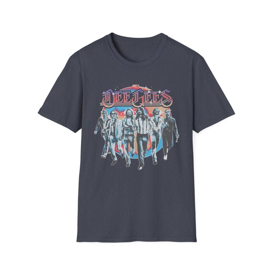 Foo Fighters Dee Gees Hail Satin Unisex Softstyle T-Shirt