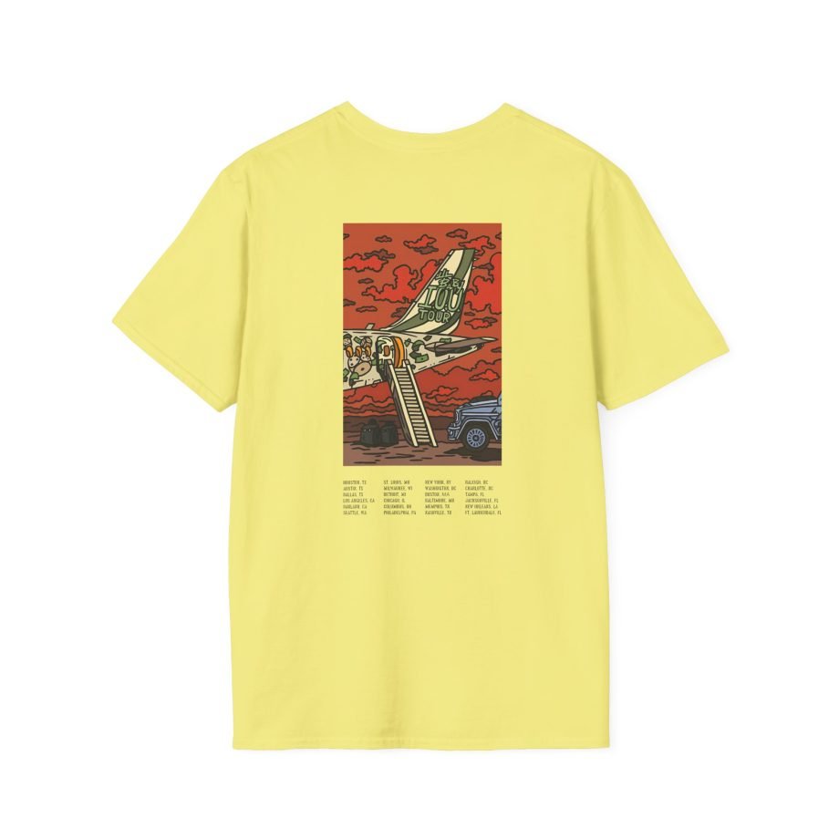 Lil Baby Iou Tour Flying Unisex Softstyle T-Shirt