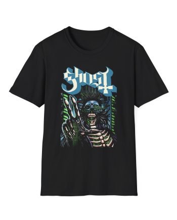 Ghost Band Cyborg Unisex Softstyle T-Shirt