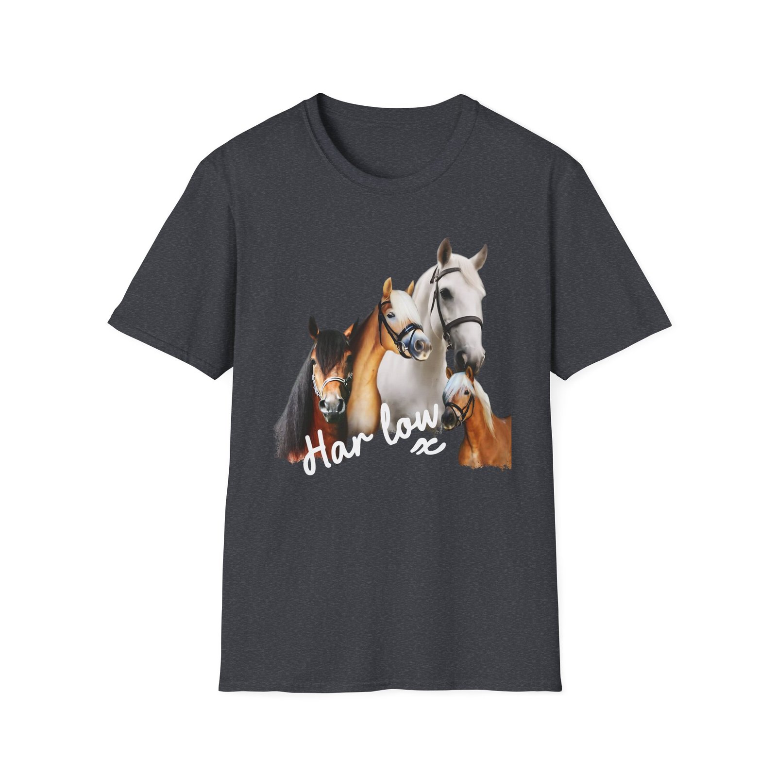 Harlow and Popcorn Unisex Softstyle T-Shirt