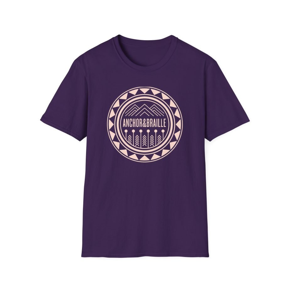 Anchor and Braille Unisex Softstyle T-Shirt