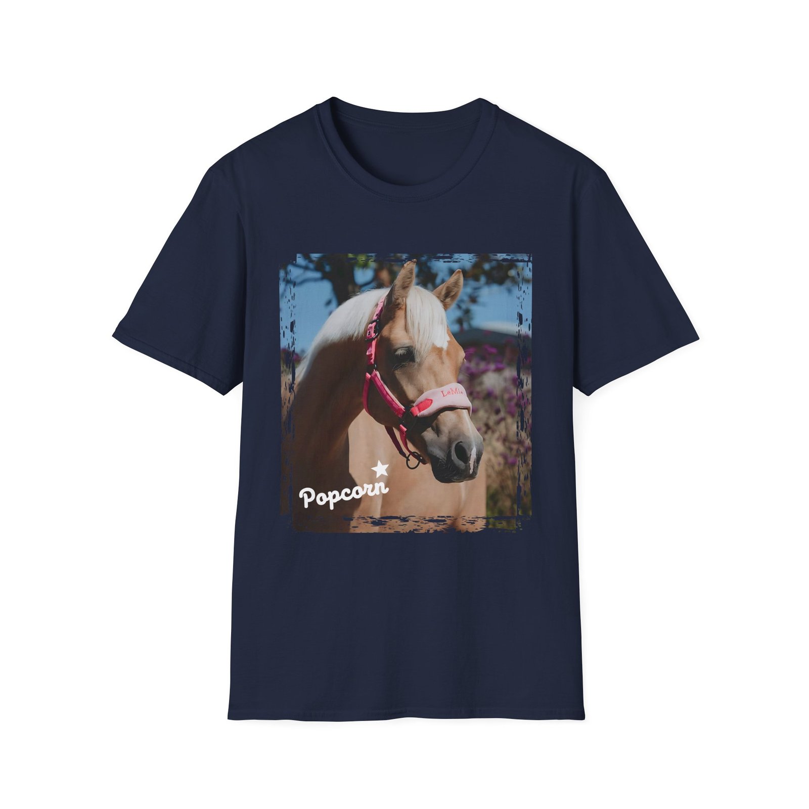 Harlow and Popcorn Unisex Softstyle T-Shirt