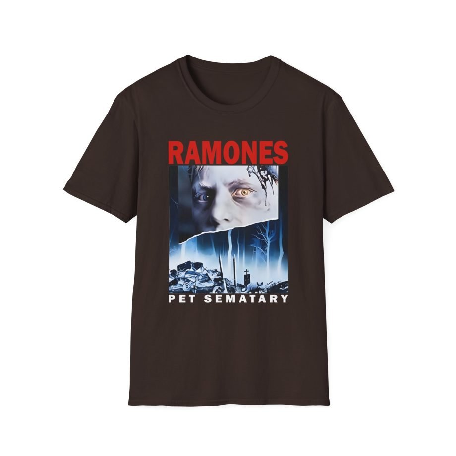 Ramones Pet Sematary T Shirt Unisex Softstyle T-Shirt