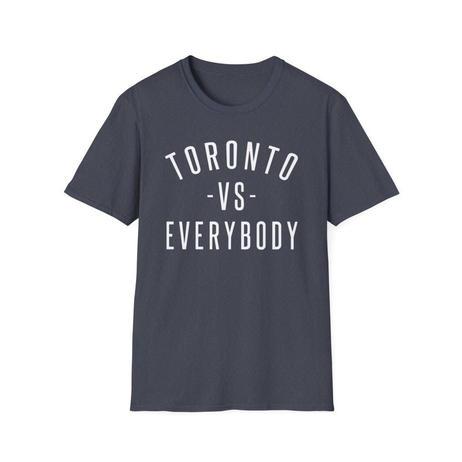 Saukrates Toronto vs everybody Unisex Softstyle T-Shirt