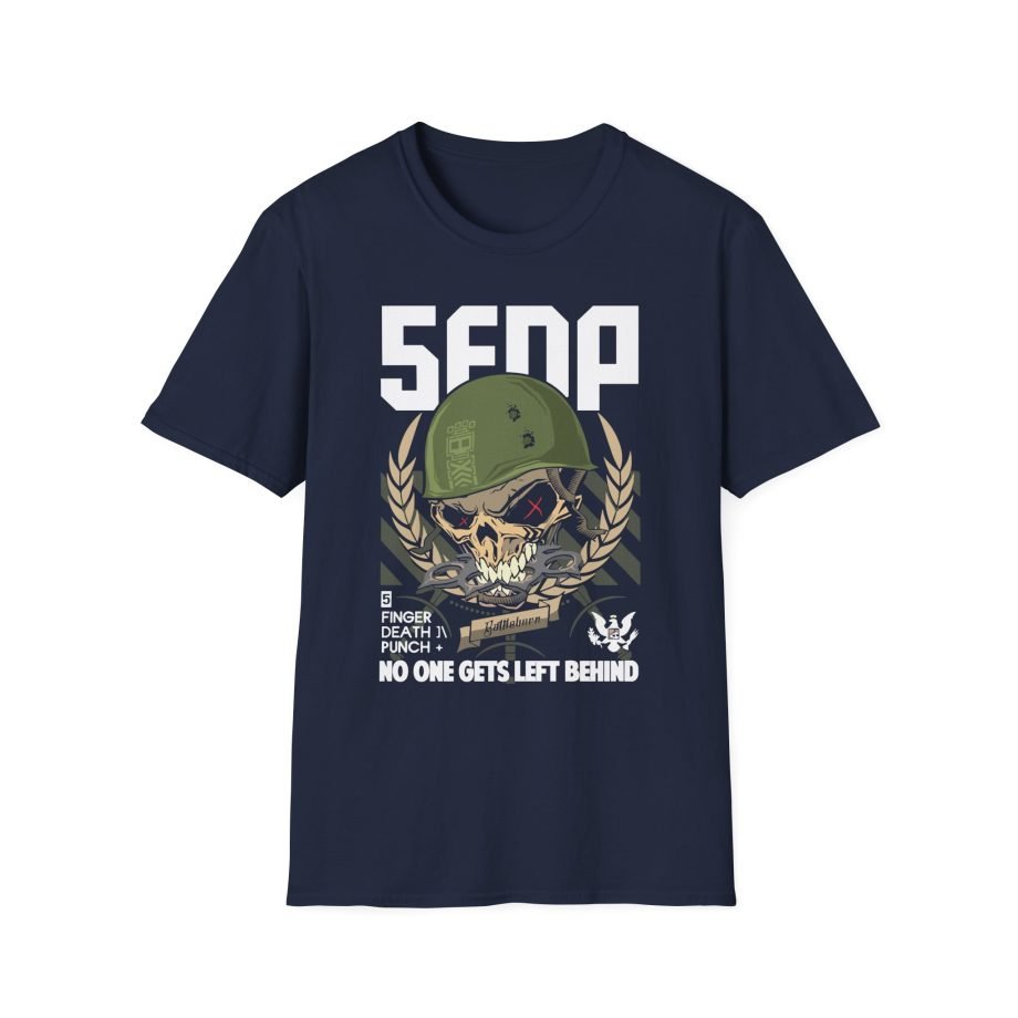 Five Finger Death Punch No One Gets Left Behind Unisex Softstyle T-Shirt