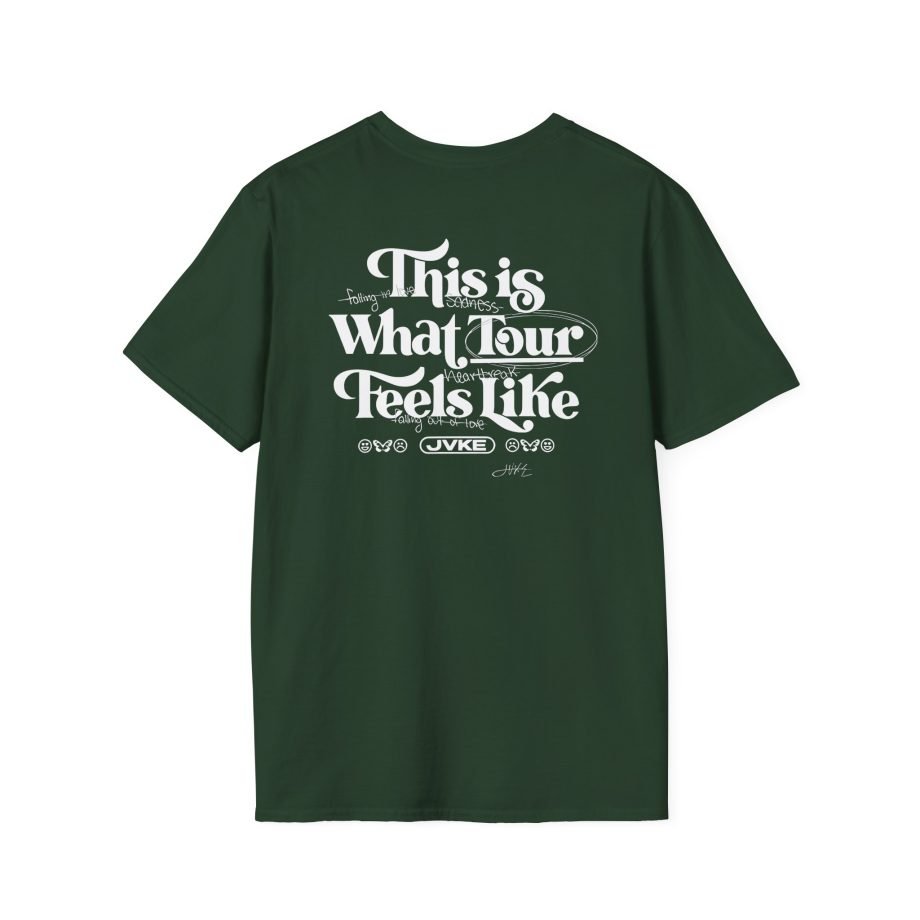 Jvke What Tour Feels Like Unisex Softstyle T-Shirt