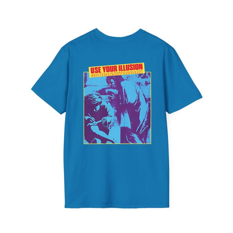 Guns N Roses 30th Anniversary Use Your Illusion Unisex Softstyle T-Shirt
