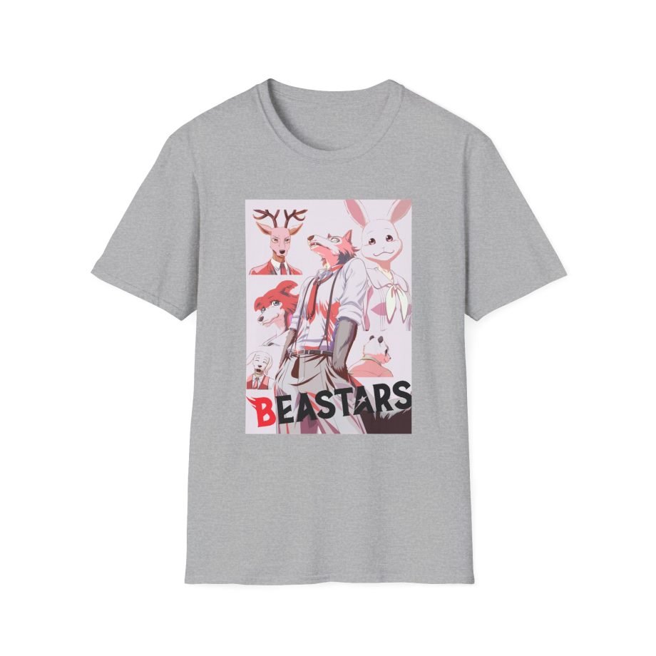 Beastars Grid Boyfriend Unisex Softstyle T-Shirt