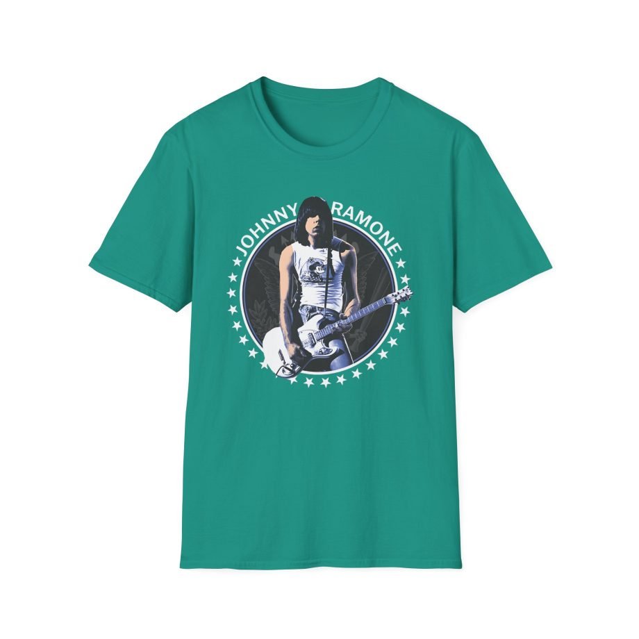 Johnny Ramone Seal Unisex Softstyle T-Shirt