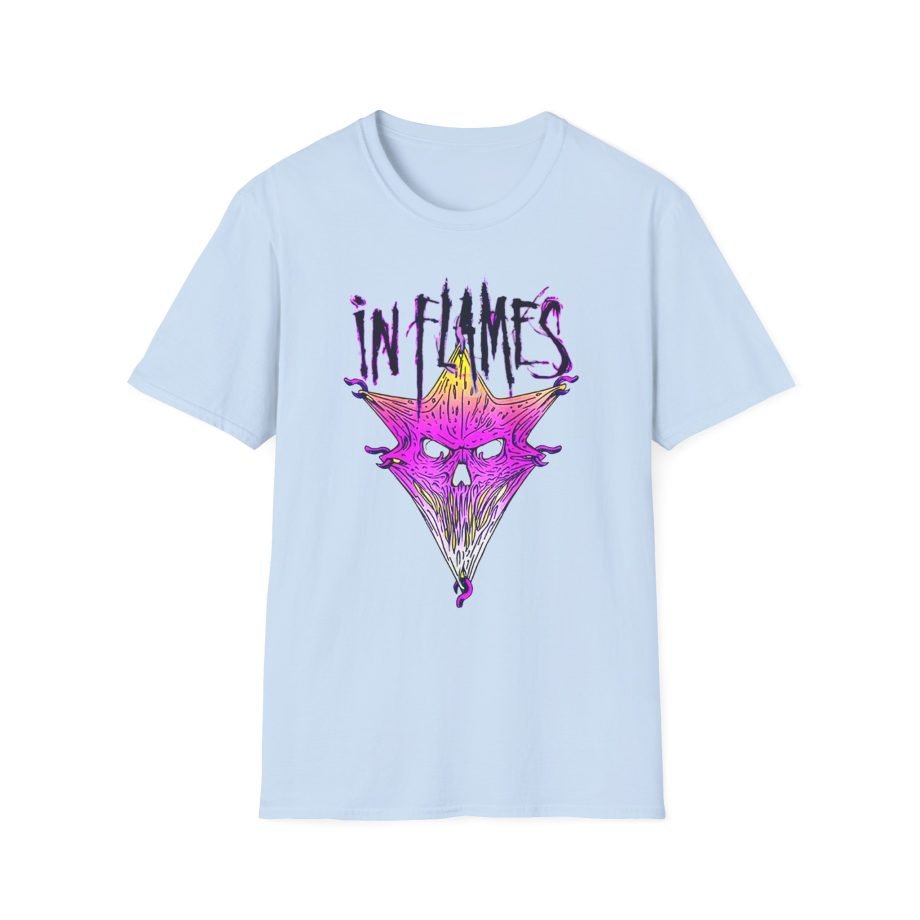 In Flames Pierced Jester Unisex Softstyle T-Shirt