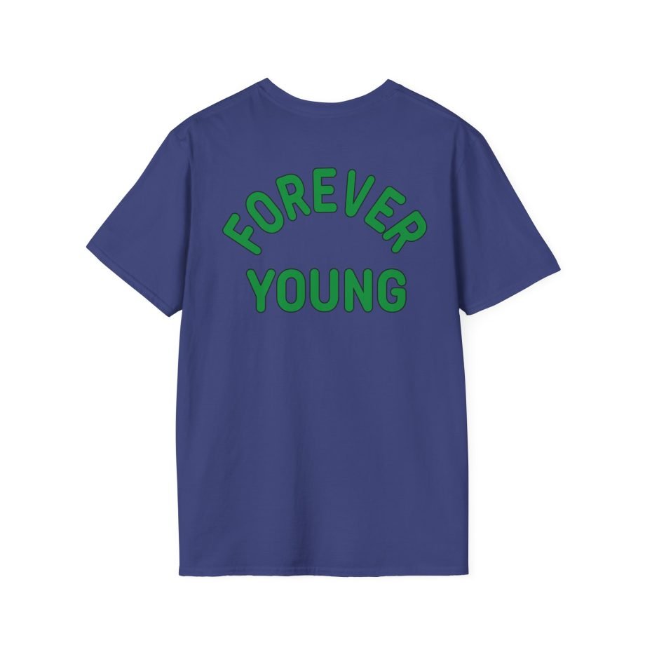 R S Striped Logo Forever Unisex Softstyle T-Shirt