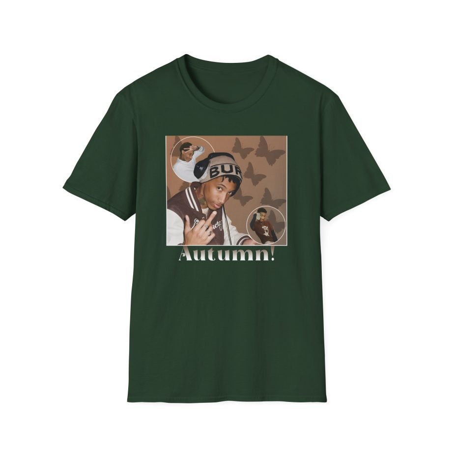 Kankan Autumn Leaf Unisex Softstyle T-Shirt