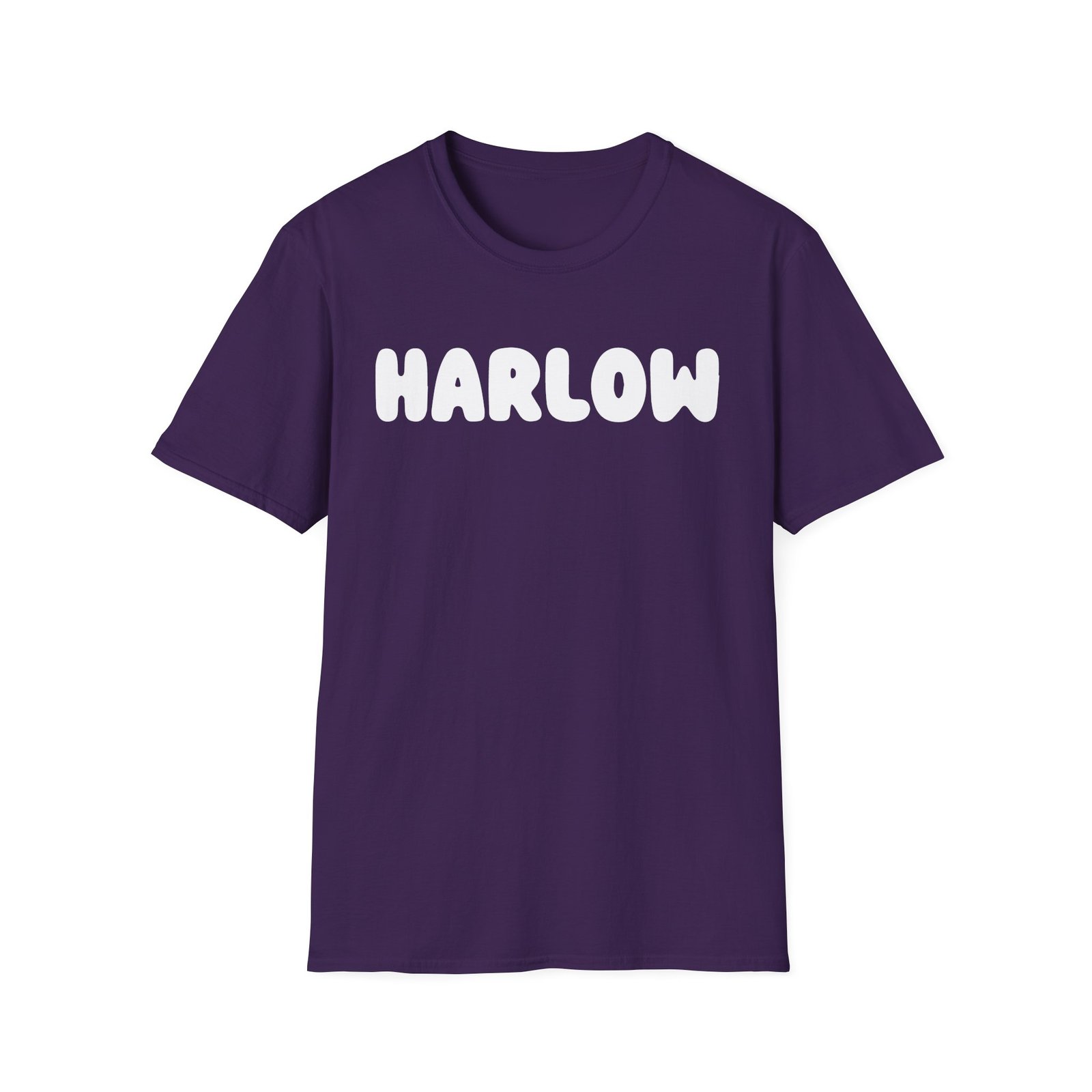 Harlow and Popcorn Unisex Softstyle T-Shirt