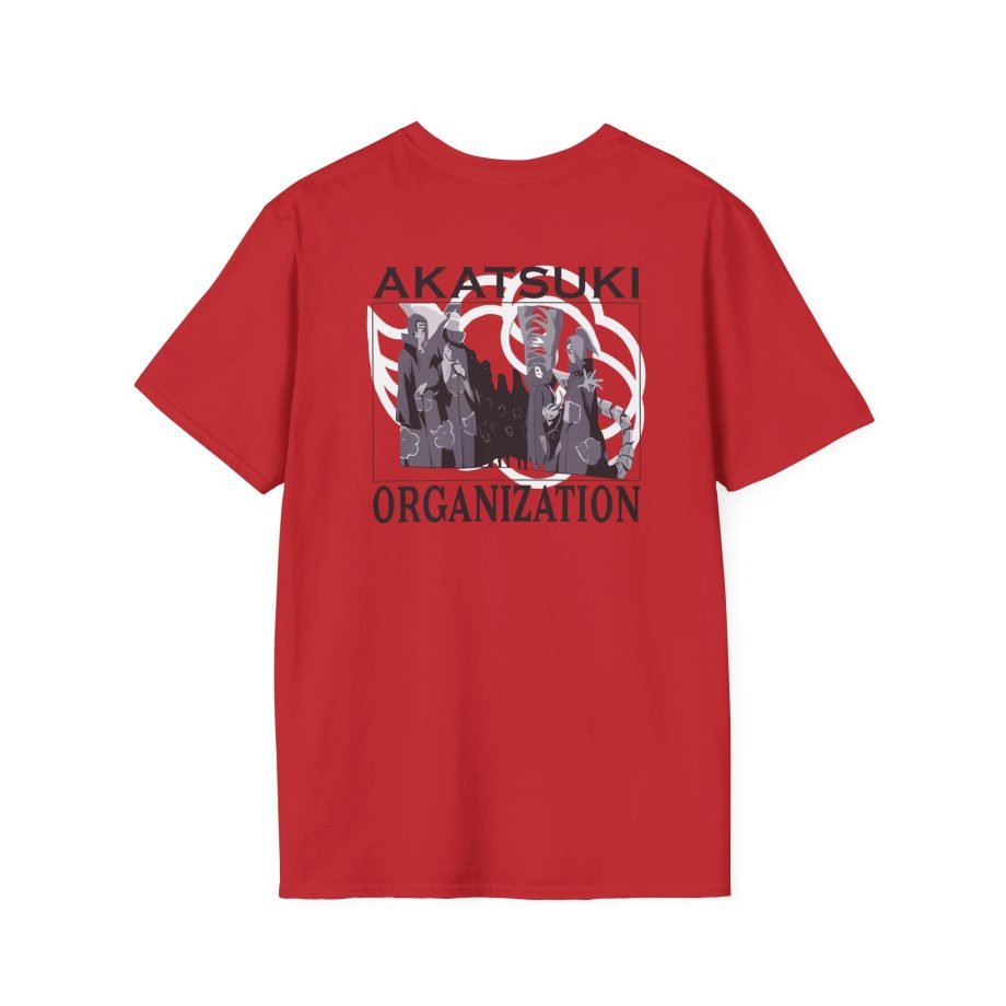 Naruto Akatsuki Organization Tonal Portrait Unisex Softstyle T-Shirt
