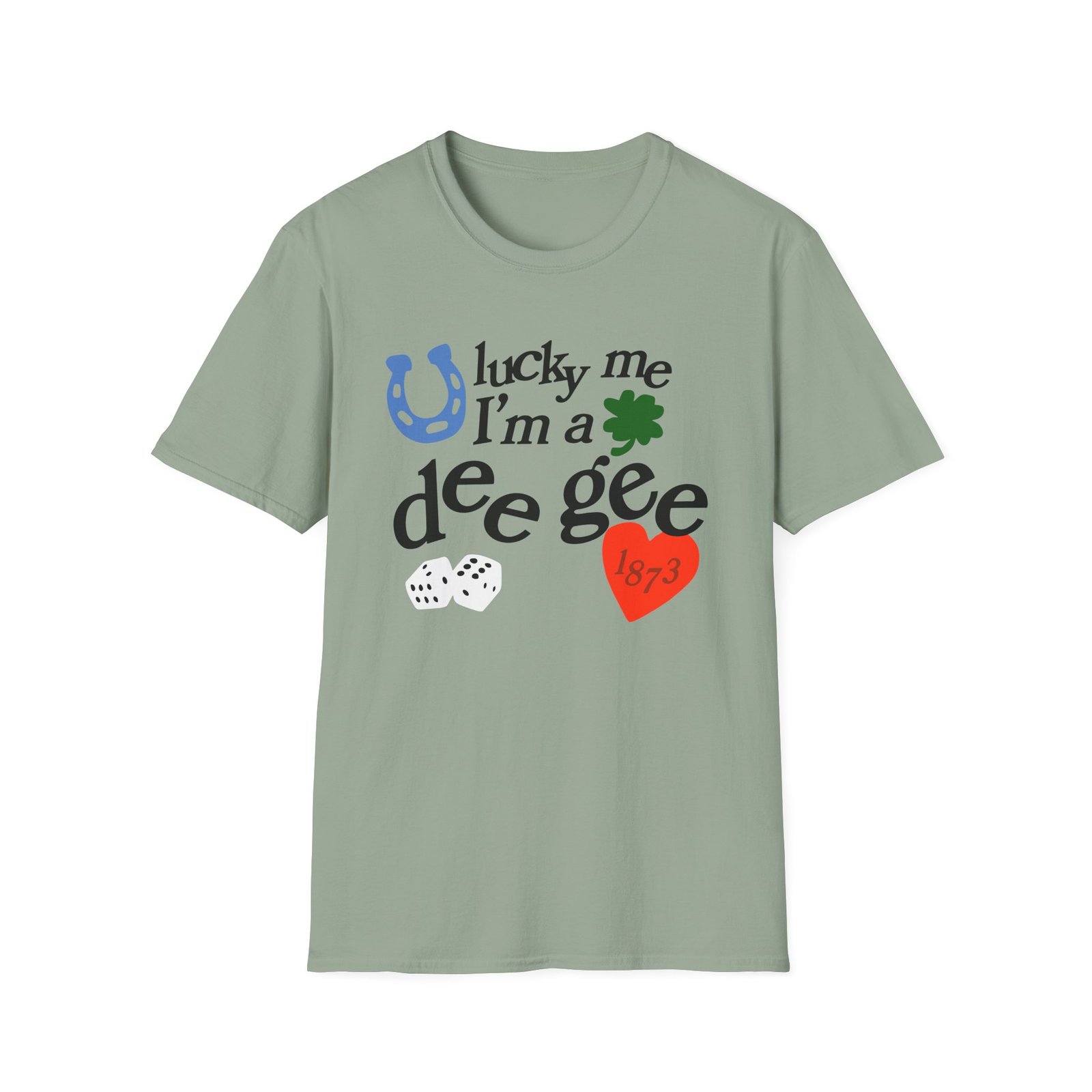 Delta Gamma Lucky Me Unisex Softstyle T-Shirt